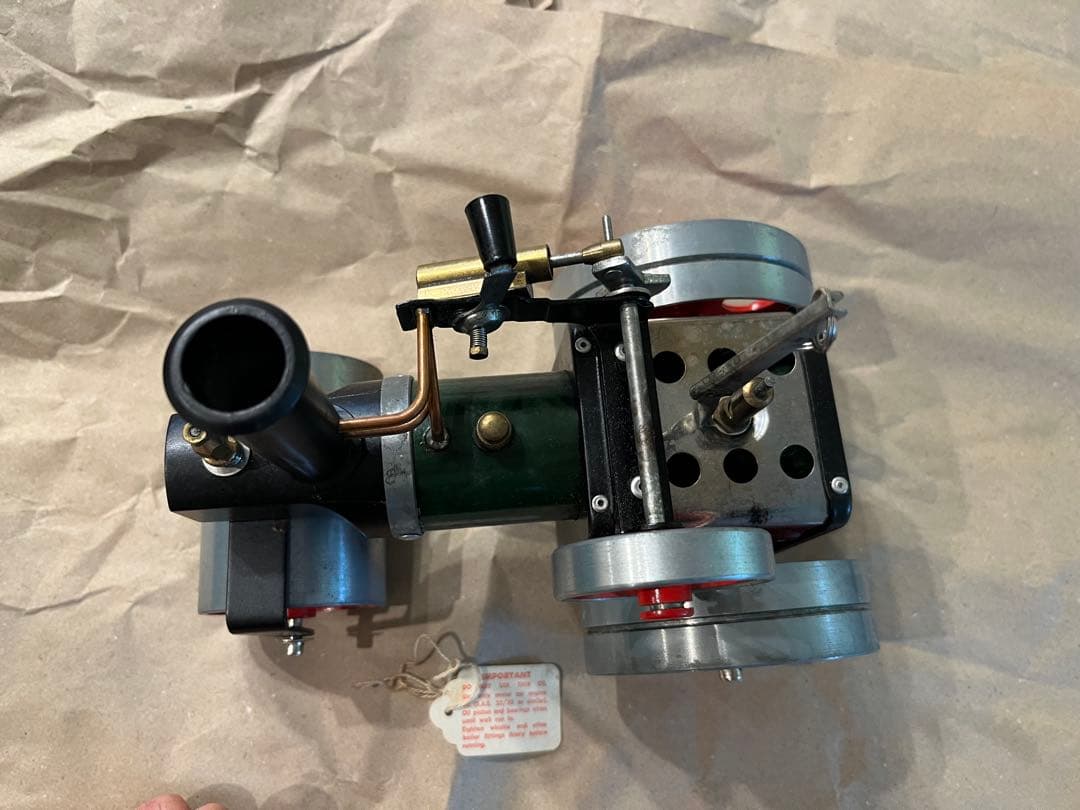 【ジャンク品】Mamod社製 スチームローラー（イギリス製）