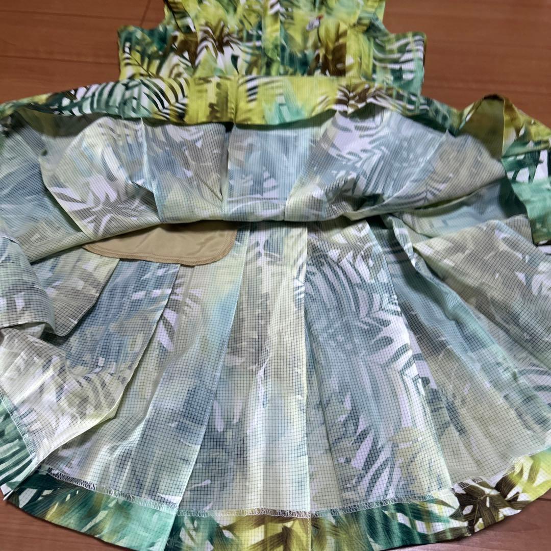 極美品　アルチビオ　ワンピース　リゾート　シャツワンピース　プリーツ