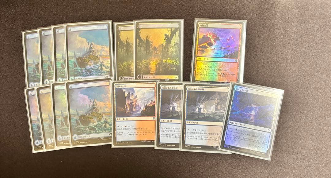 青黒リアニメイトデッキ　ほぼfoil