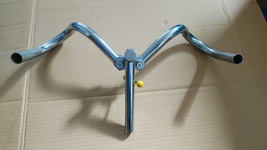 最終値引き。昭和レトロ　当時物丸石サイクル折りたたみハンドル？