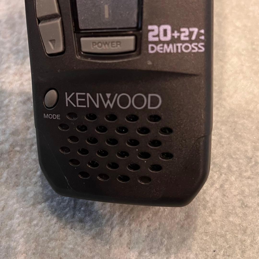 KENWOOD 特定小電力トランシーバー UBZ-BG20R/RG27 セット