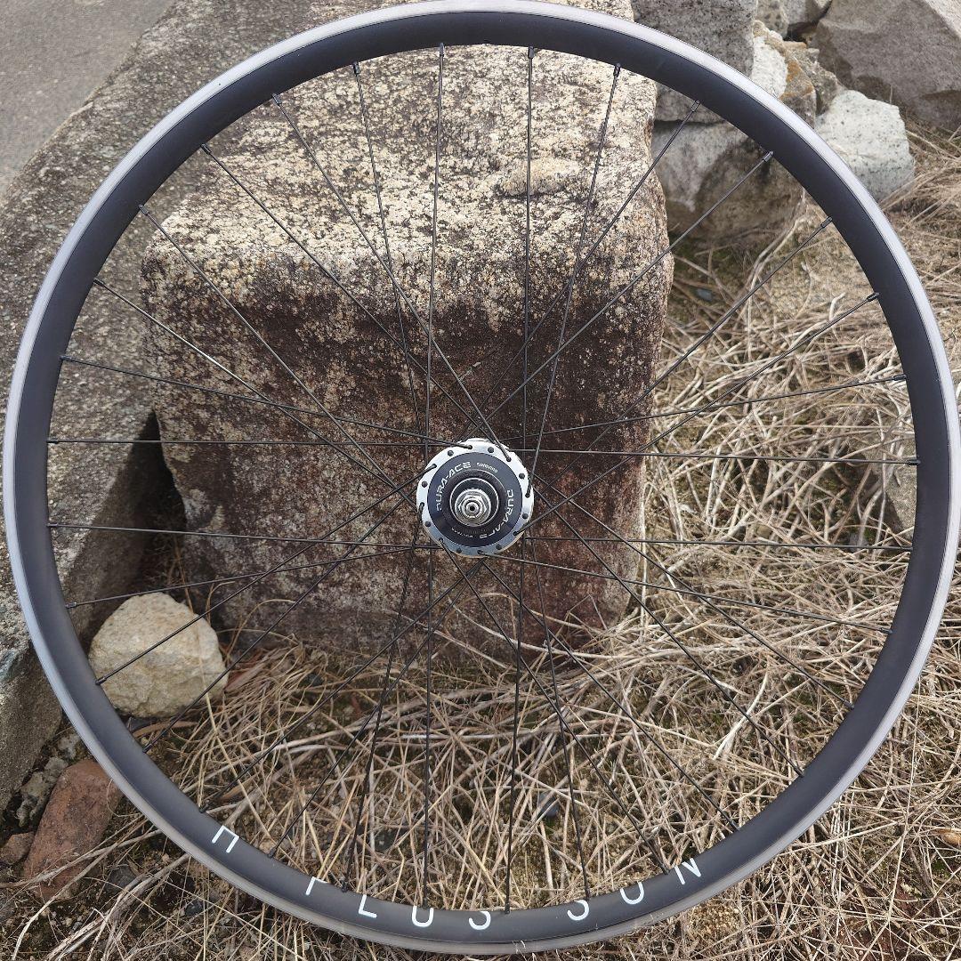 H PLUS SON AT-25 Dura-Ace HB-7600 リアホイール