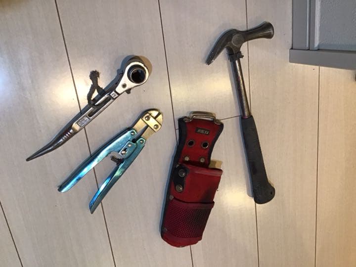 ハーネス　現場　工具