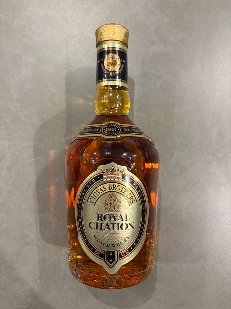 入手困難 シーバスブラザーズ ロイヤルシテーション スコッチウイスキー 古酒
