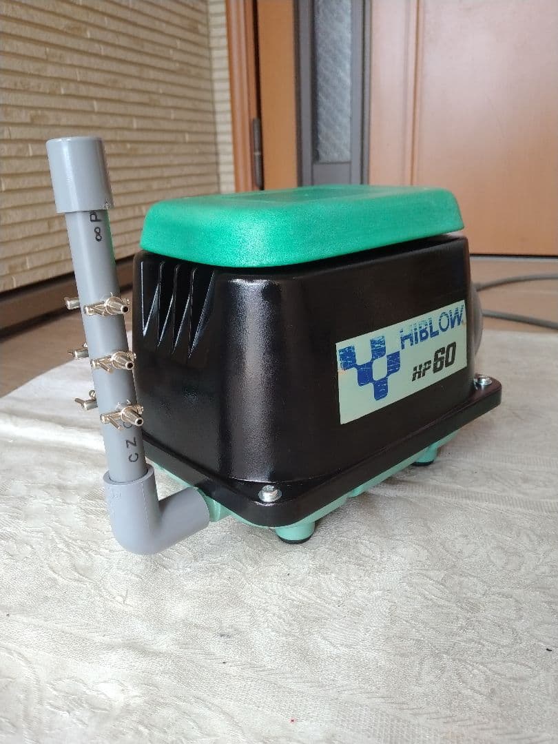 【テクノ高槻（HP-60HT）60L】387　エアポンプ　ブロワー　浄化槽