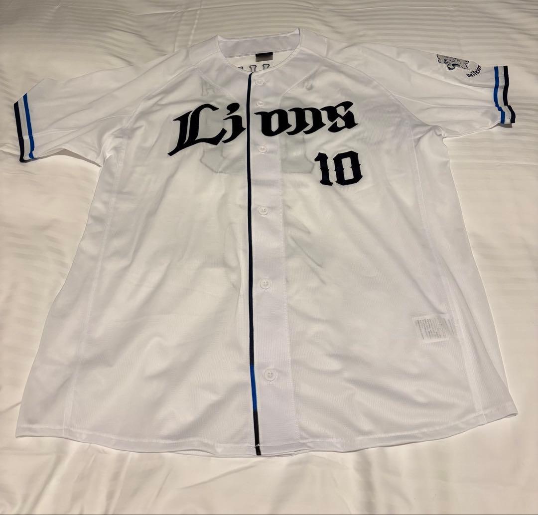 埼玉西武ライオンズ　小島大河　直筆サイン入りユニフォーム　Lサイズ　ルーキー
