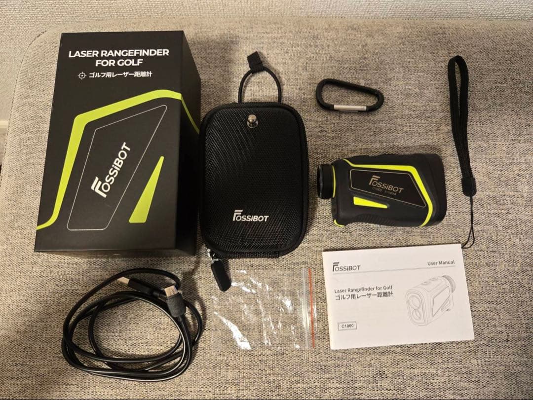 FOSSiBOT ゴルフ距離計 C1000