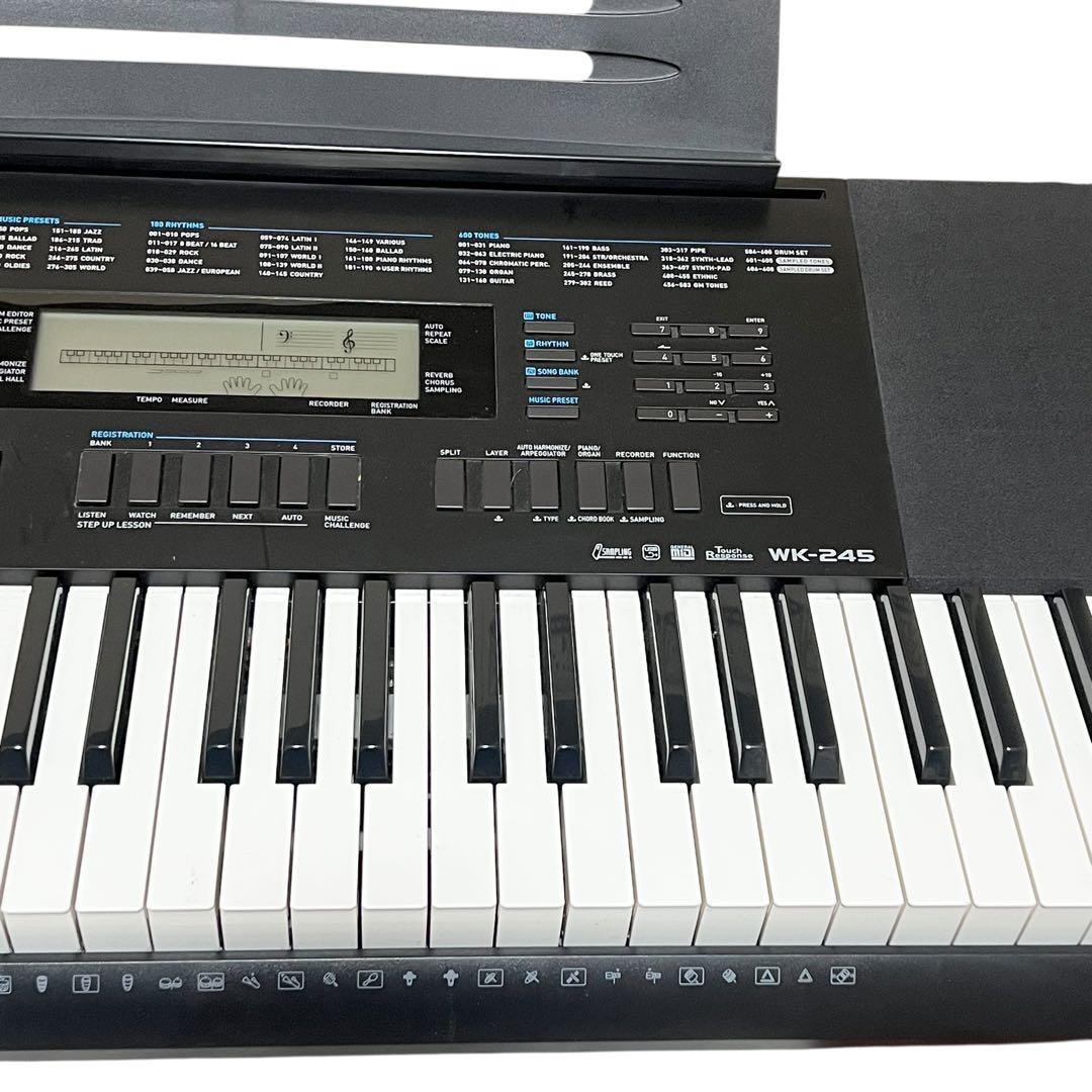 【美品】 電子キーボード　キーボード 電子ピアノ WK-245 CASIO