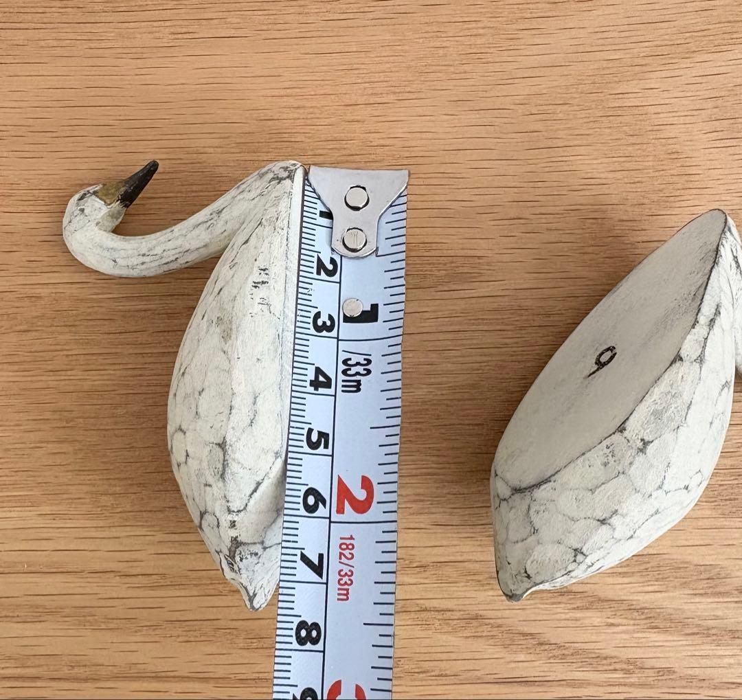 クロヌマタカトシさん　ペア　スワンのオブジェ