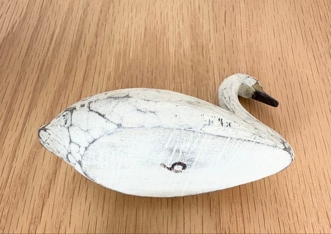 クロヌマタカトシさん　ペア　スワンのオブジェ