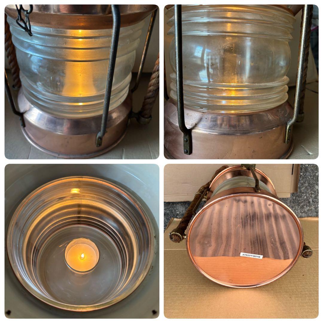 アンティークなANKERLICHT シップランプ（船灯）　オイルランタン 希少