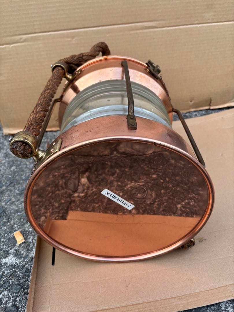 アンティークなANKERLICHT シップランプ（船灯）　オイルランタン 希少