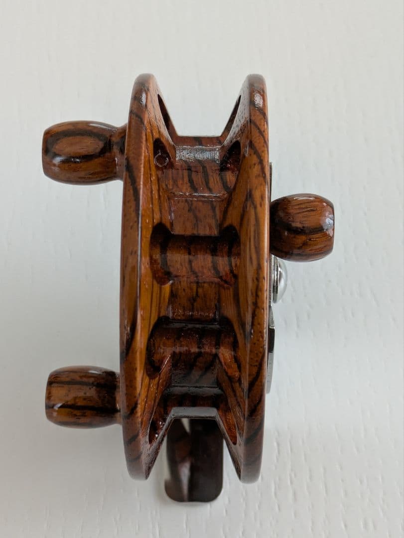 ✨️未使用/超激レア✨️　 ✴️ゼブラウッド✴️　銚栄製作所　木製ヘチリール