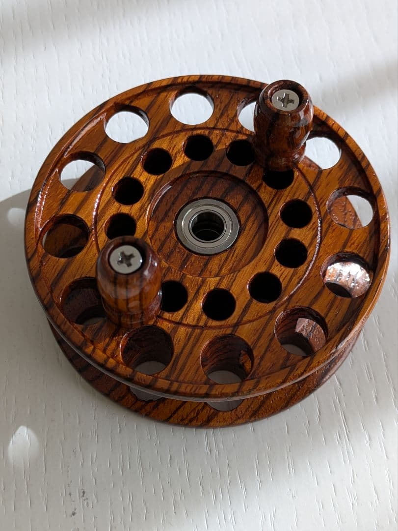 ✨️未使用/超激レア✨️　 ✴️ゼブラウッド✴️　銚栄製作所　木製ヘチリール