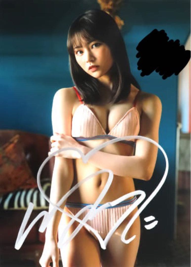 【新品】　blt graph. ババババンビ 宇咲 直筆サイン入り写真パネル