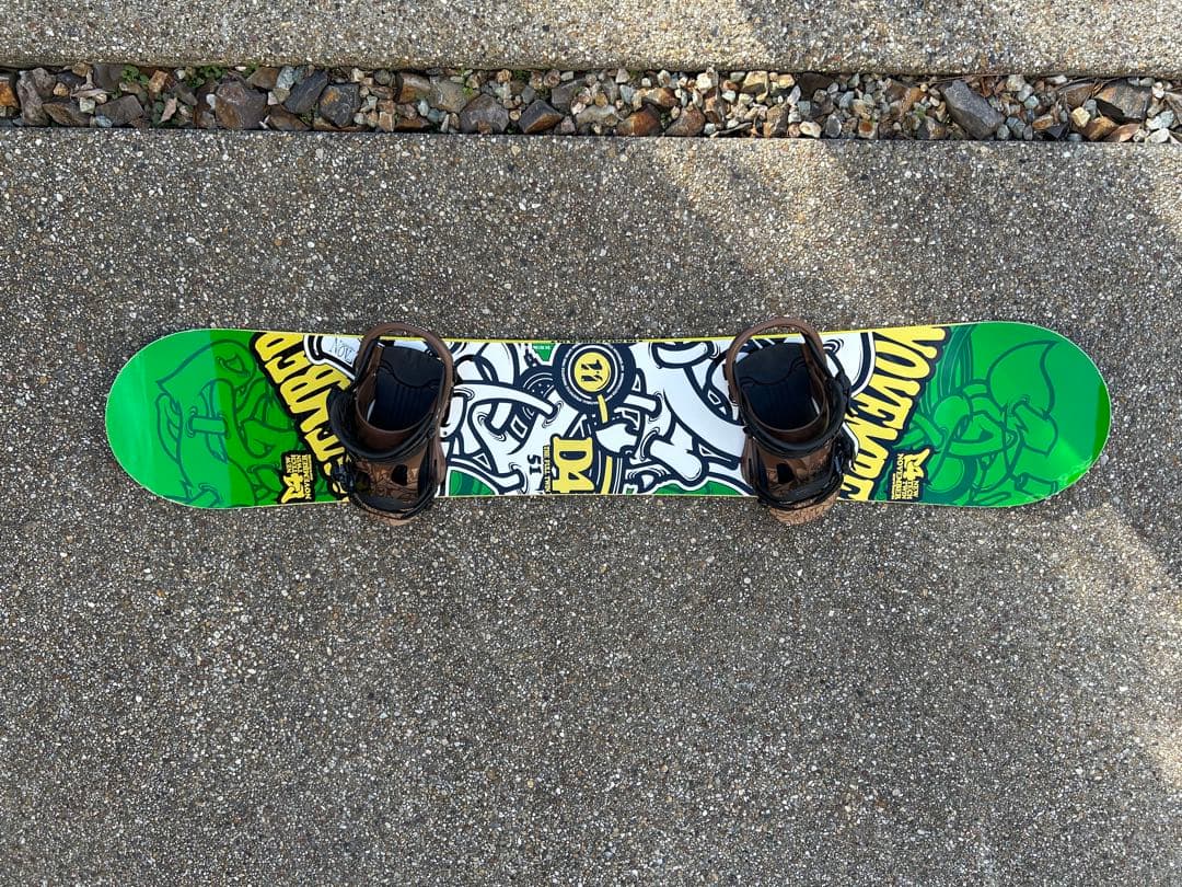 November スノーボード＋Fluxバインディング