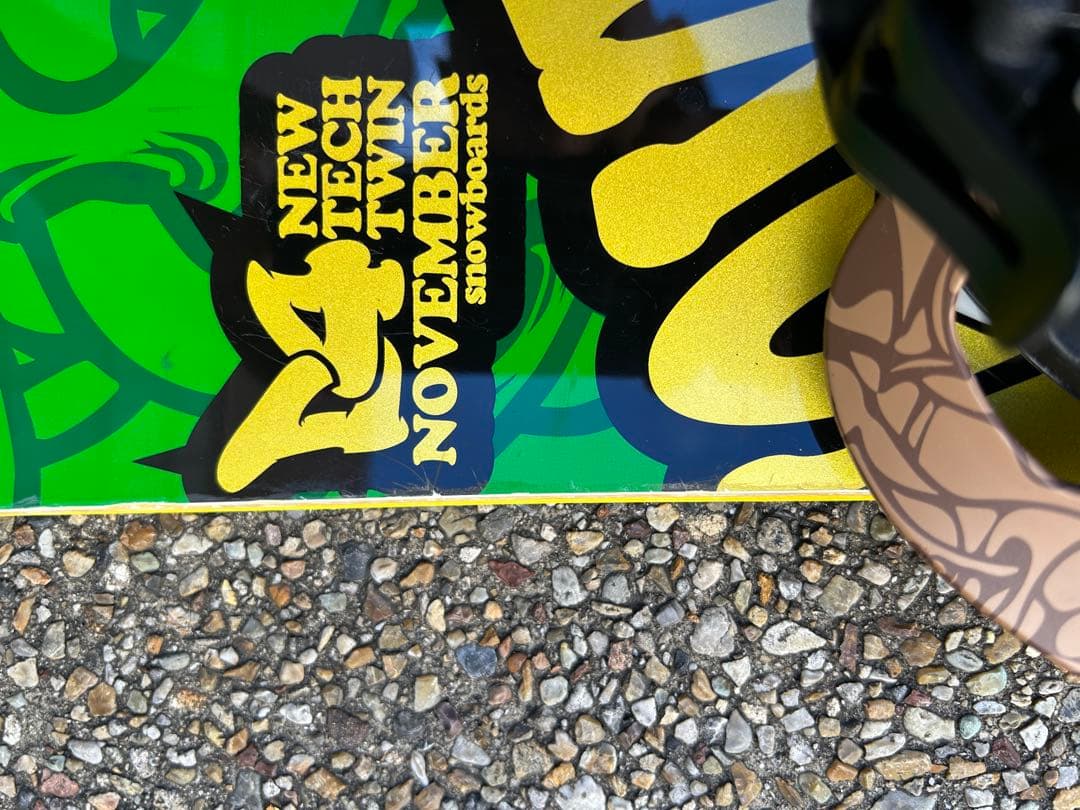 November スノーボード＋Fluxバインディング