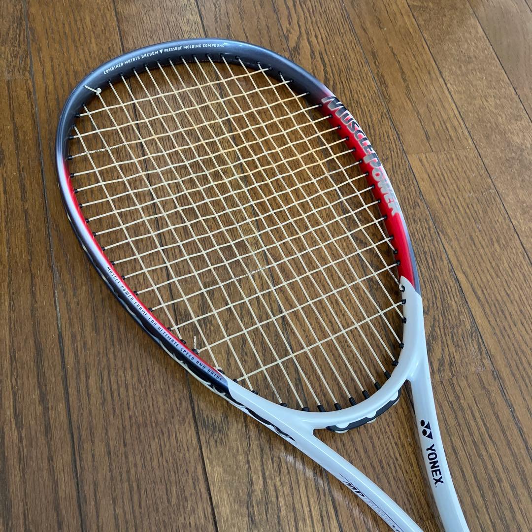 【美品】YONEX Muscle Power 650 UL1 軟式テニスラケット