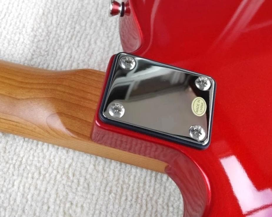 ✨未使用✨バッカス テレキャスター ハムバッカーPUx2 ラメ入レッドメタリック