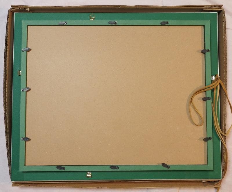 フランス油絵　セルジュ・ラシス F6 【風景】手描き　額付き