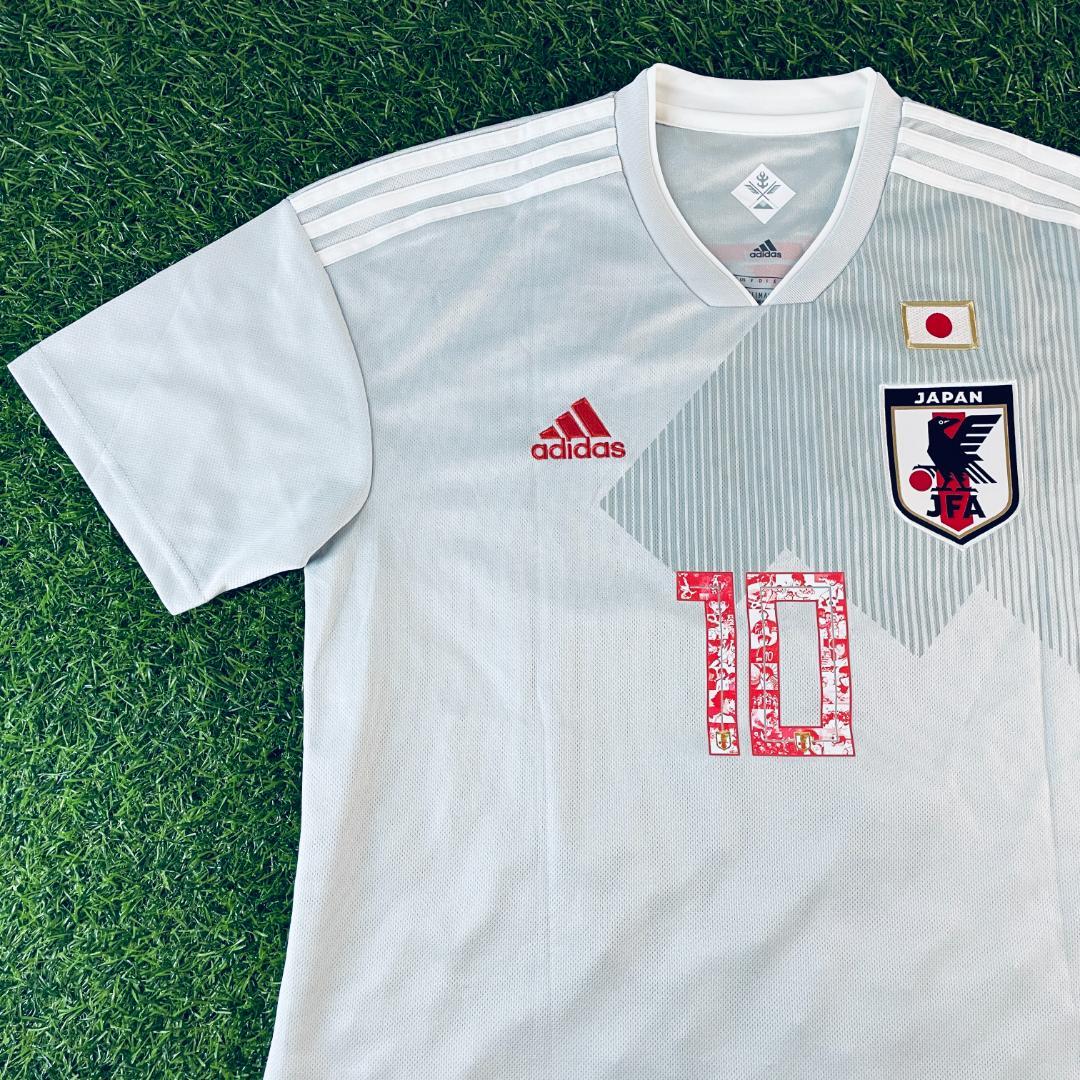 新品 日本代表 2018 アウェイ 正規品 ユニフォーム キャプテン翼 2XL