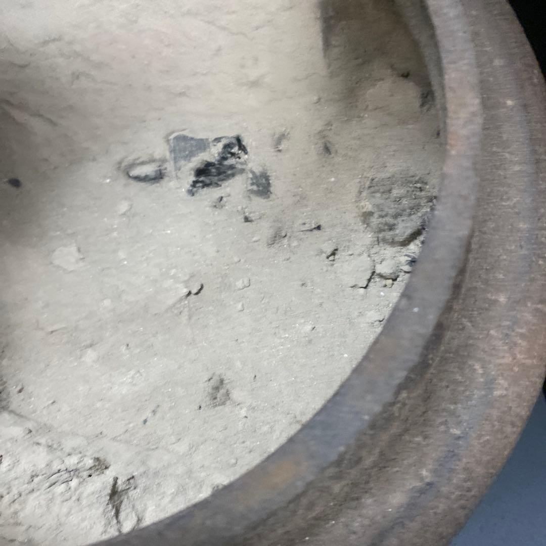 風炉釜 茶道具 茶釜 前瓦 茶道 鉄釜 鉄製 工芸品 昭和レトロ