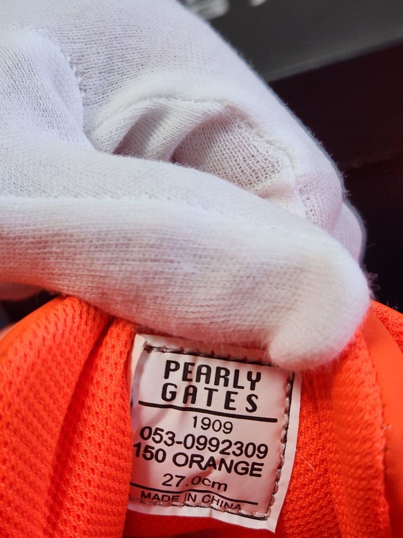 【新品未使用】PEARLY GATES ゴルフシューズ ミドルカット 27cm