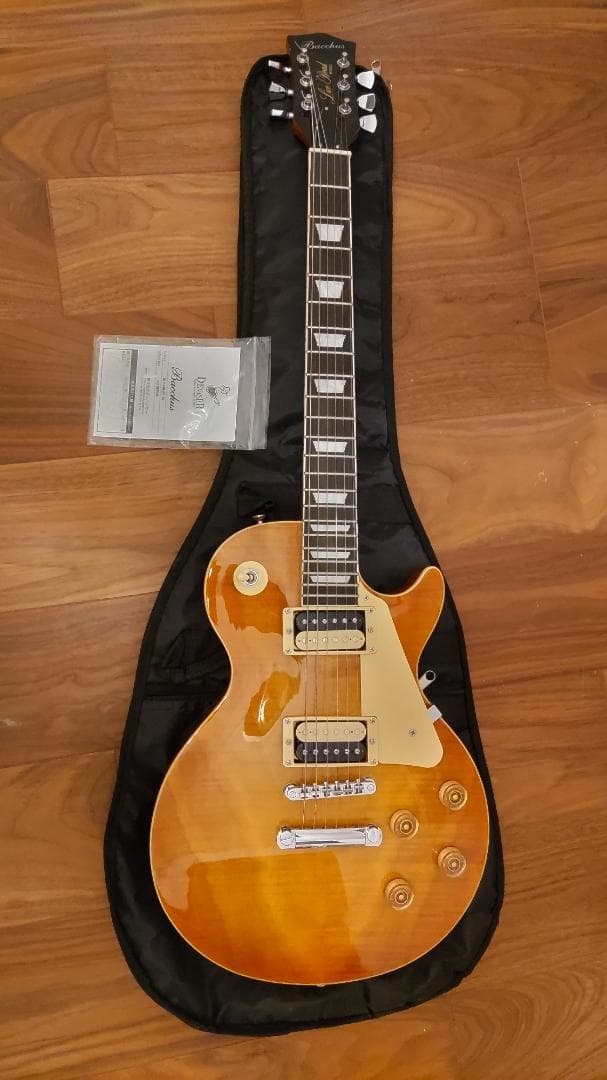 BACCHUS バッカス BLP-FMH/R HB レスポールタイプ　ギター