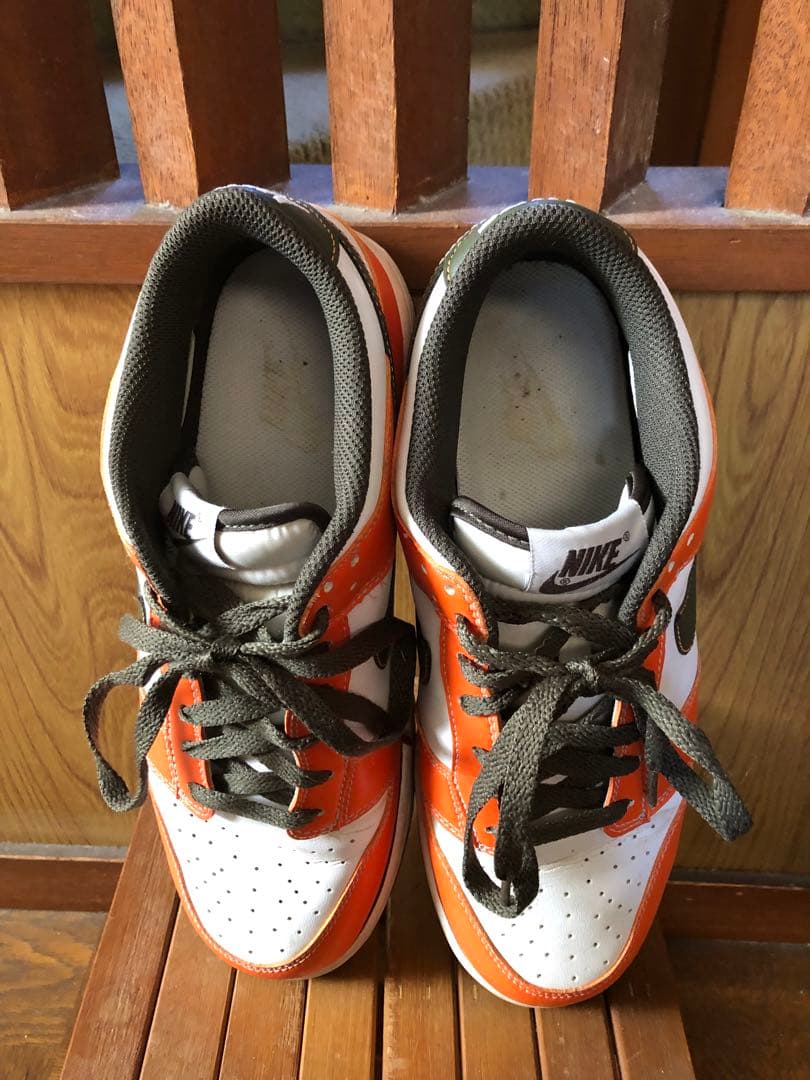 Nike ゴルフスニーカー オレンジ/ホワイト