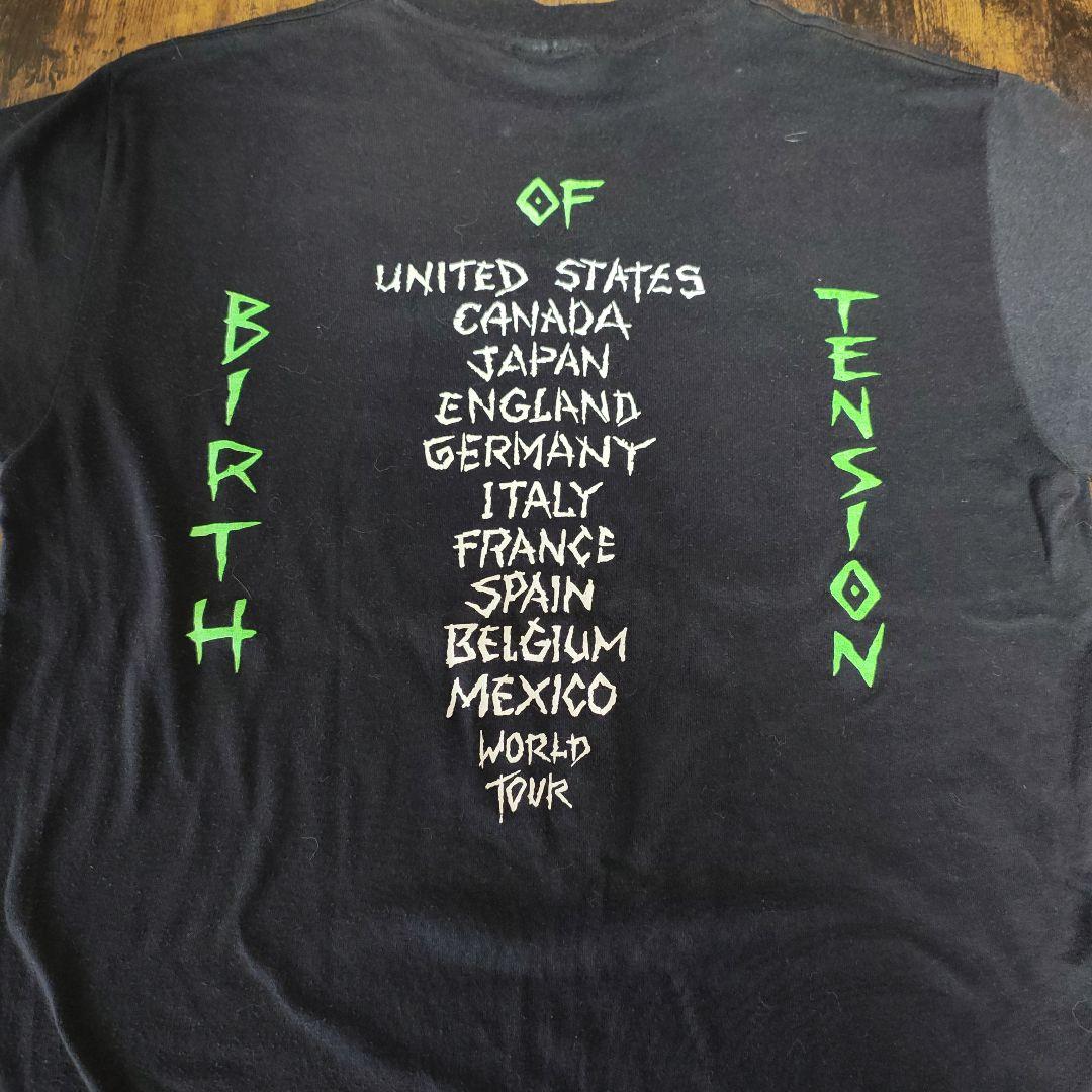 OVERKILL “BIRTH OF TENSION” Tシャツ 1990年製