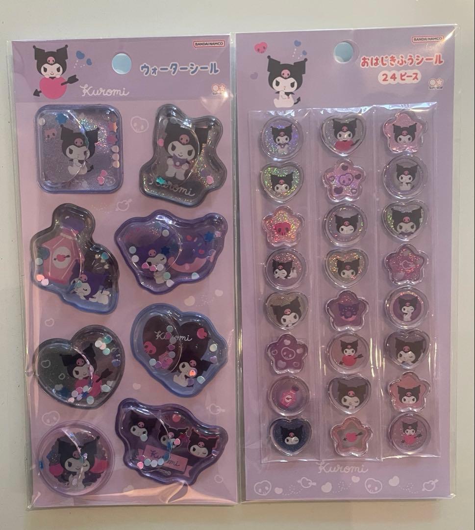 【正規品】サンリオ おはじきシール ウォーターシール　コンプリート