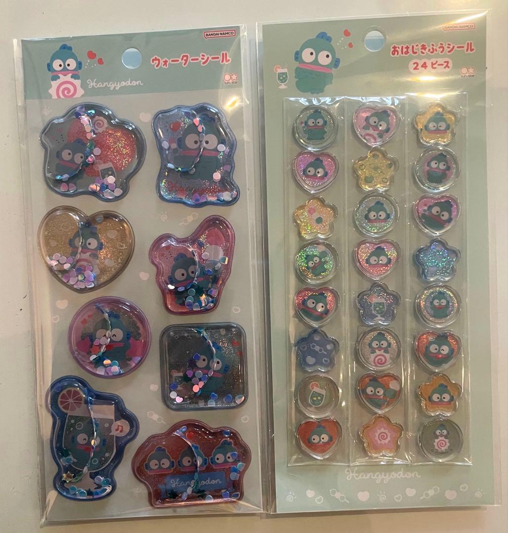 【正規品】サンリオ おはじきシール ウォーターシール　コンプリート