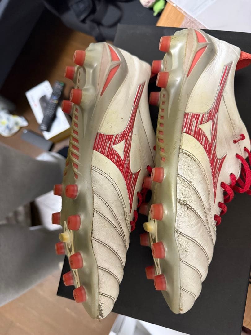 ミズノ モレリアネオ4　26.5cm ホワイト/レッド