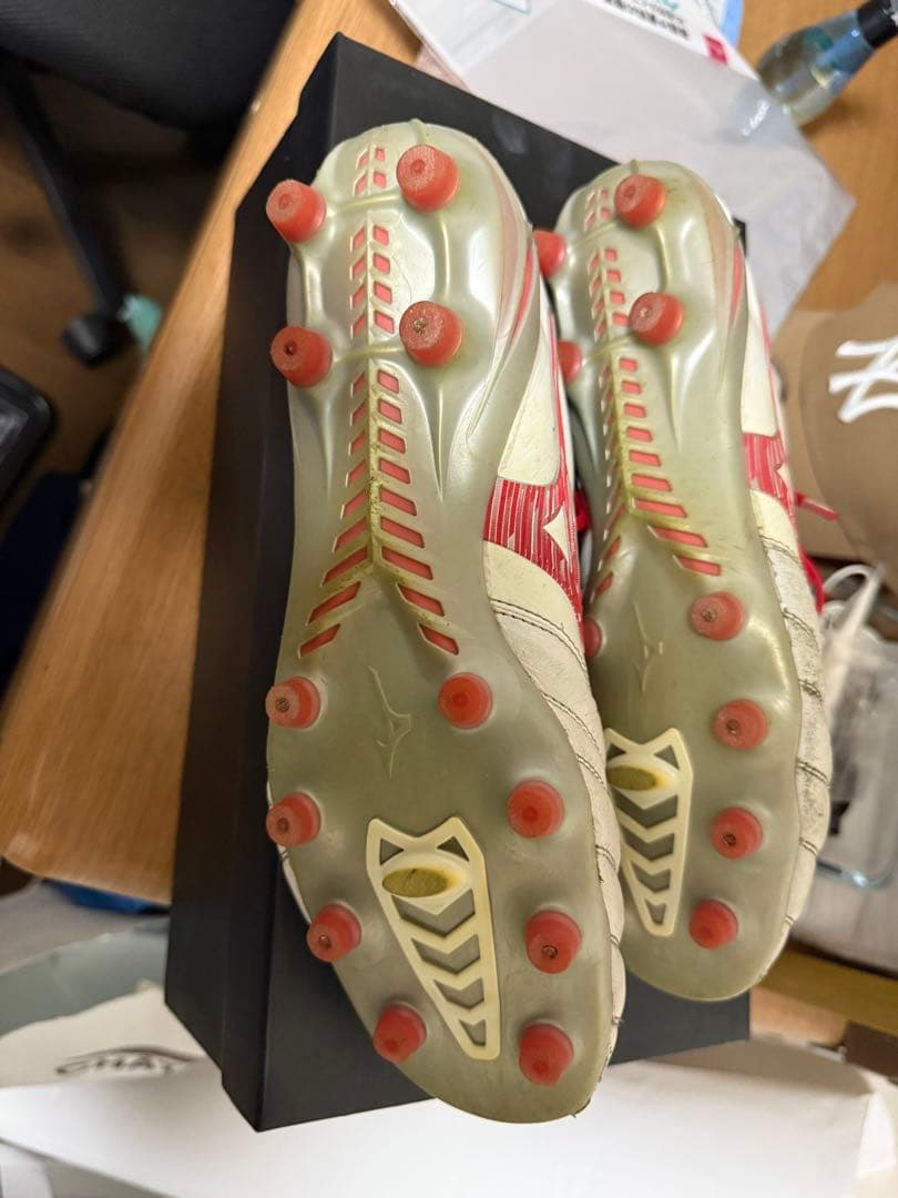 ミズノ モレリアネオ4　26.5cm ホワイト/レッド