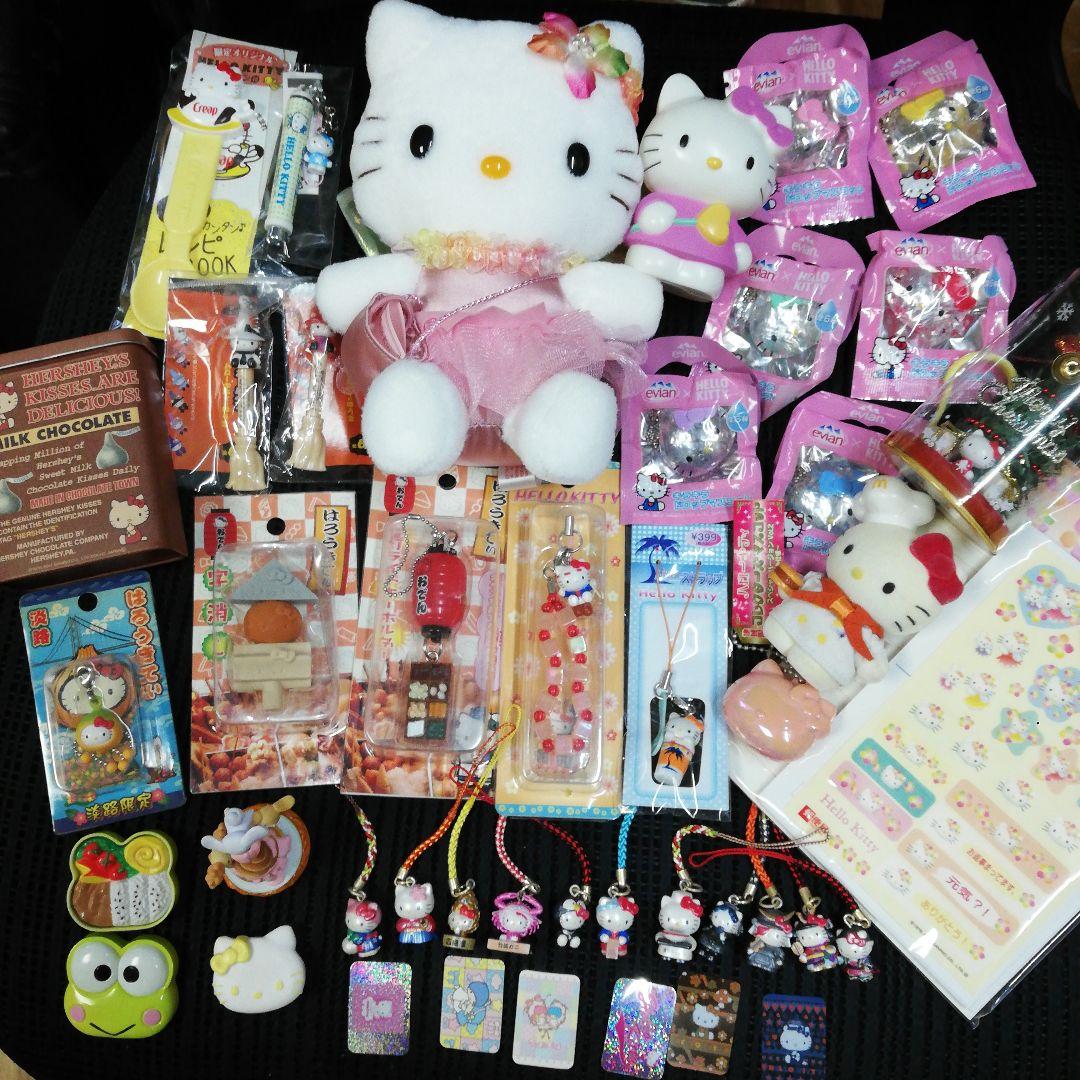 ハローキティ グッズセット　ストラップ　根付　キーホルダー　ぬいぐるみ　ご当地