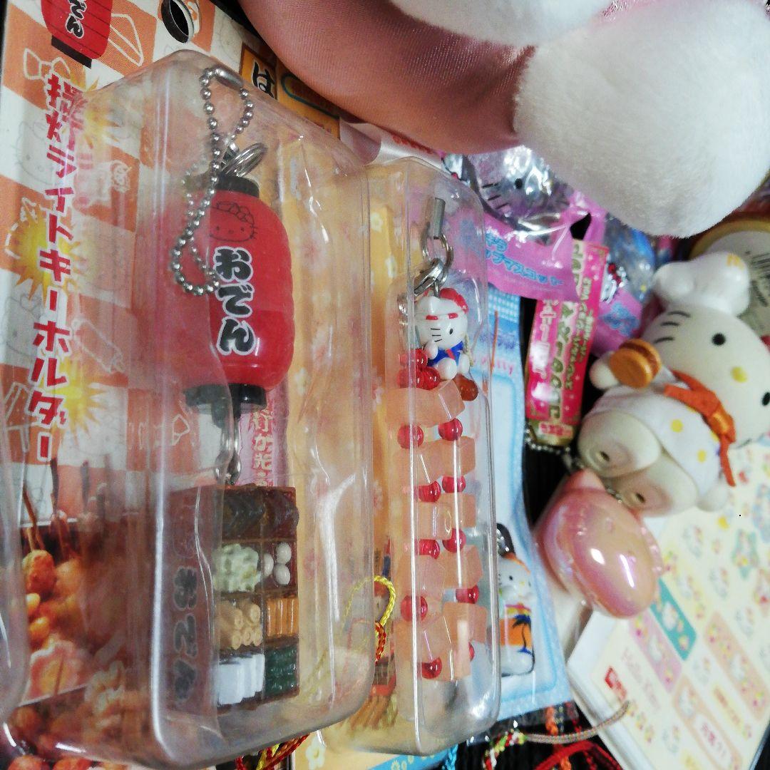 ハローキティ グッズセット　ストラップ　根付　キーホルダー　ぬいぐるみ　ご当地