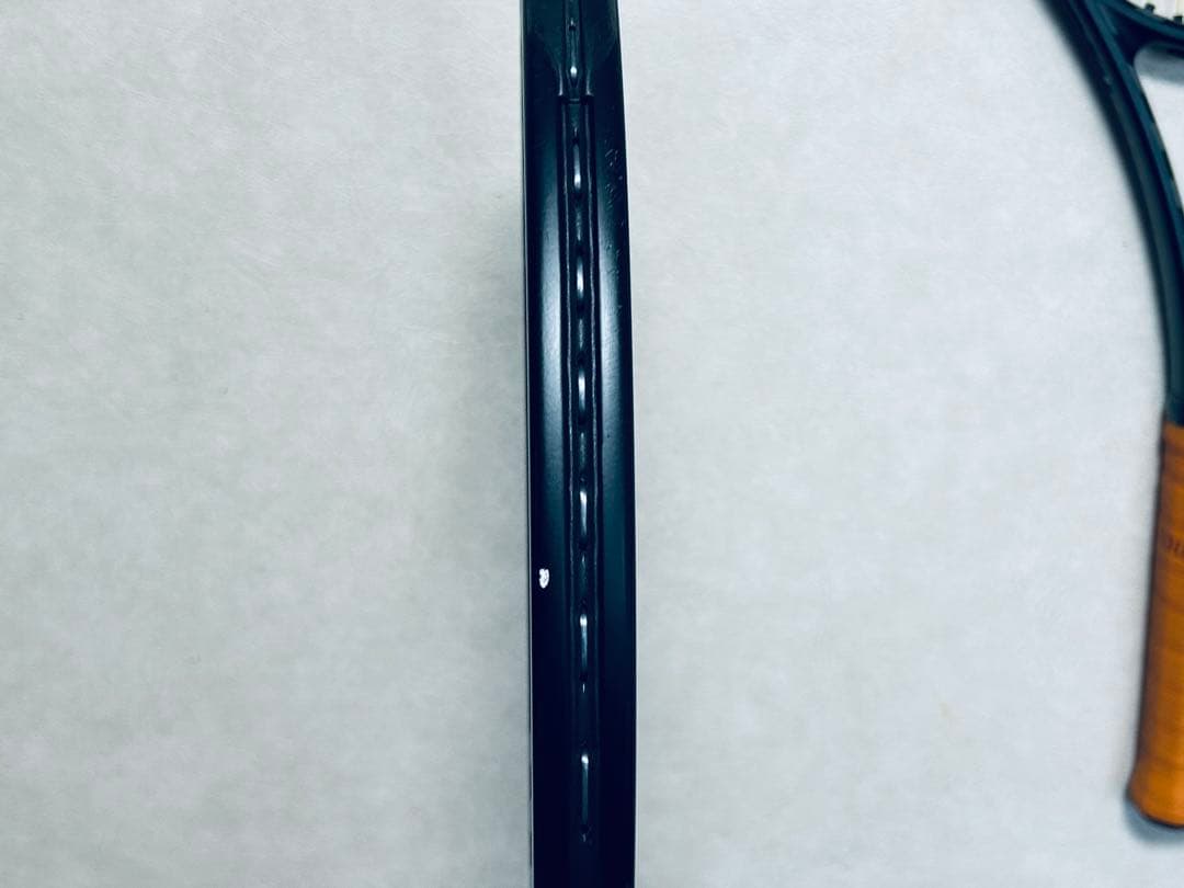 希少 2本 ウィルソン プロスタッフ97 ナイトセッション レザーグリップV13