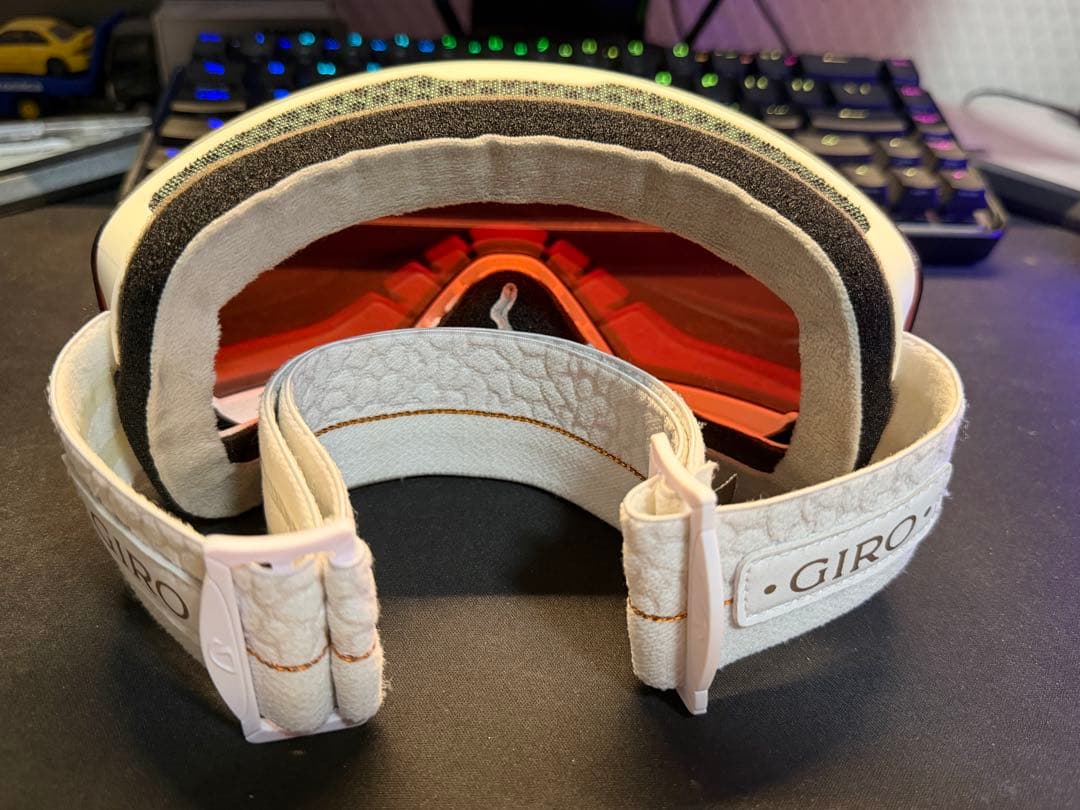 GIRO フレームレスオレンジミラーゴーグル