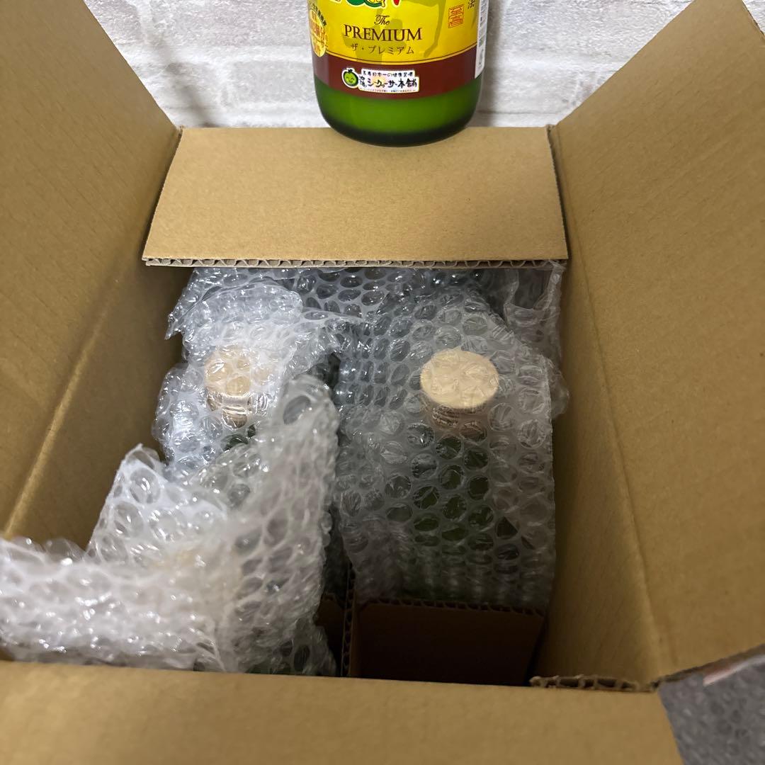 シークワーサー 100 プレミアム 720ml 6本