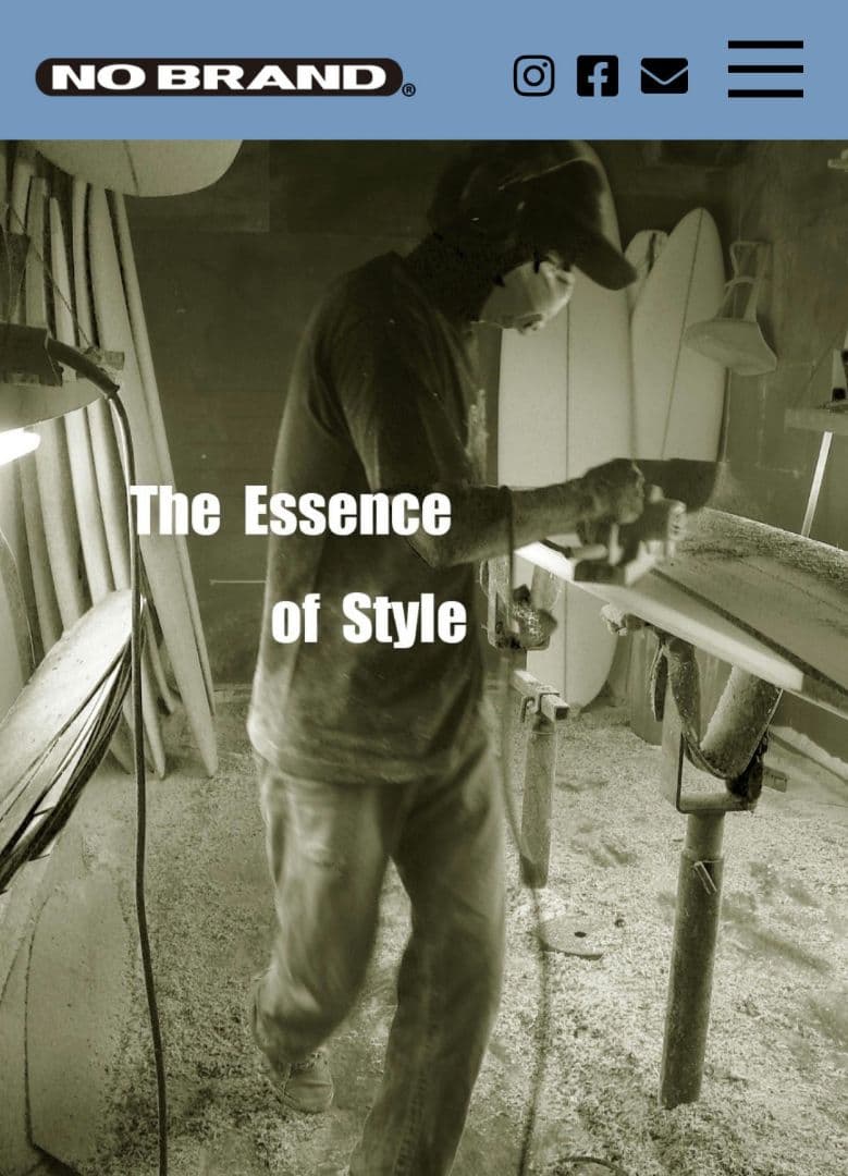 要リペア　5.7 NOBRAND　SURFBoard