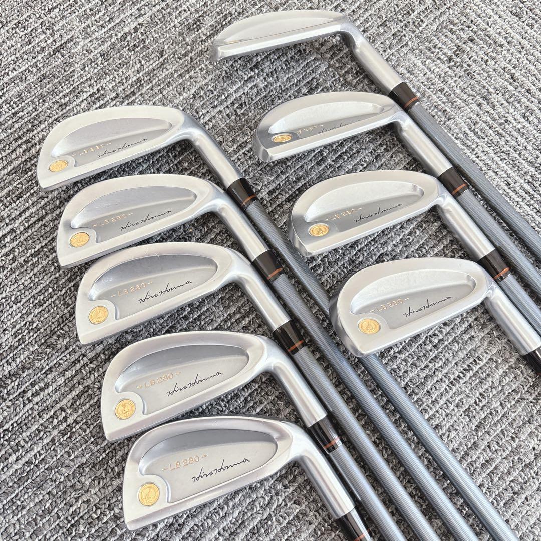 美品❗️HONMA ホンマ/LB280 アイアン 9本セット 三つ星