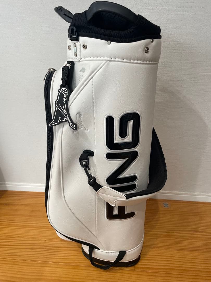 PING キャディバッグ ホワイト