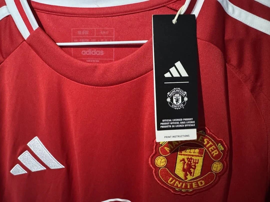 プレミアフルパッチ　マンチェスターユナイテッド ガルナチョ ユニフォーム