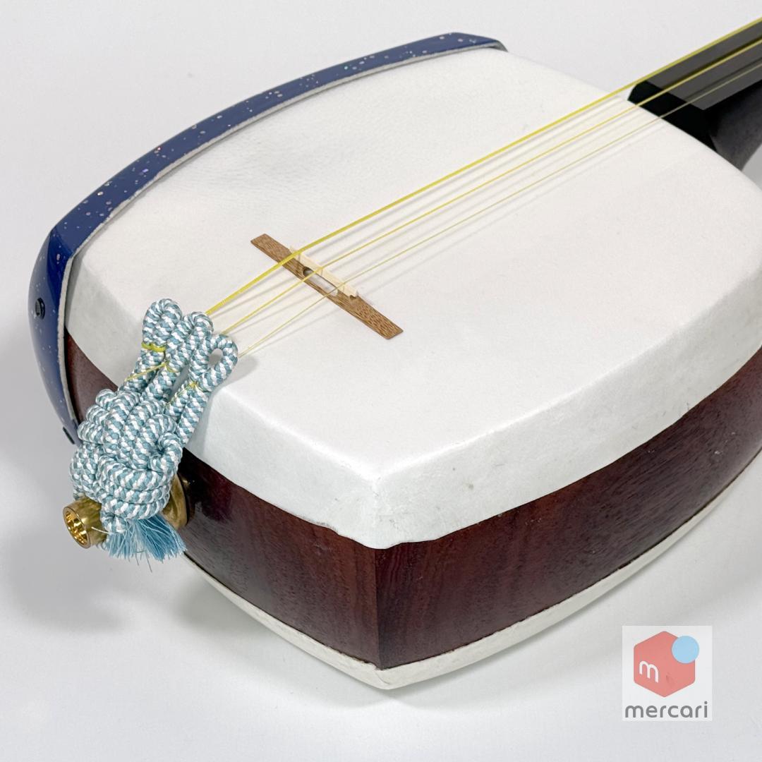 【整備済・即戦力】紅木製 津軽三味線 太棹｜ケース付｜即演奏可｜津37