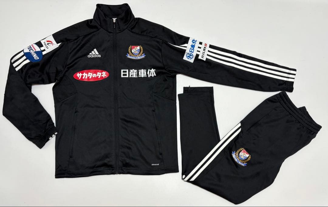 【横浜F・マリノス／選手支給モデル】トレーニング ジャージ 上下 (M)