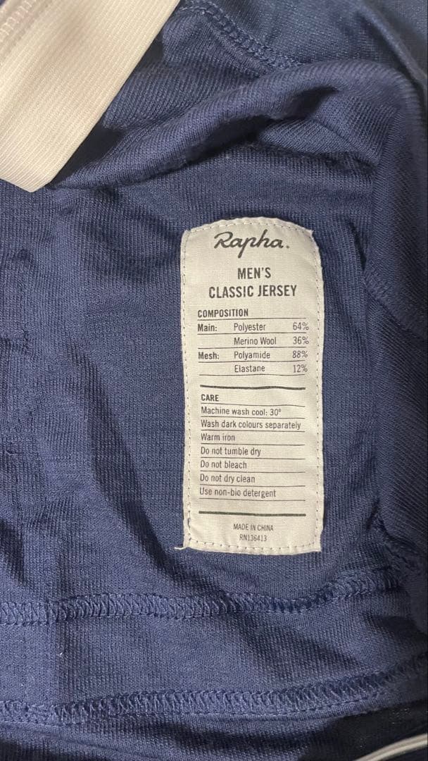 Rapha クラシックジャージ M ネイビー