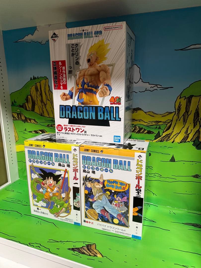 ドラゴンボール　一番くじ　40th A賞 B賞　ラストワン賞　セット 新品未開封