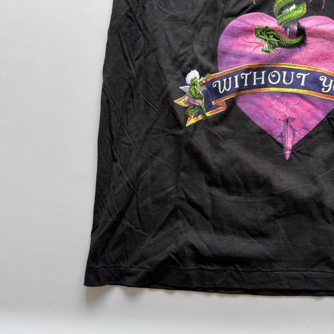 モトリー・クルー 90s ヴィンテージ 両面プリント バンドTシャツ C433