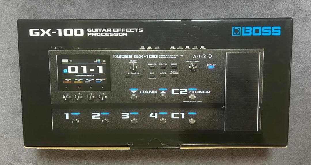 BOSS GX-100 開封のみ新同品 非純正中古ケース選択可です。