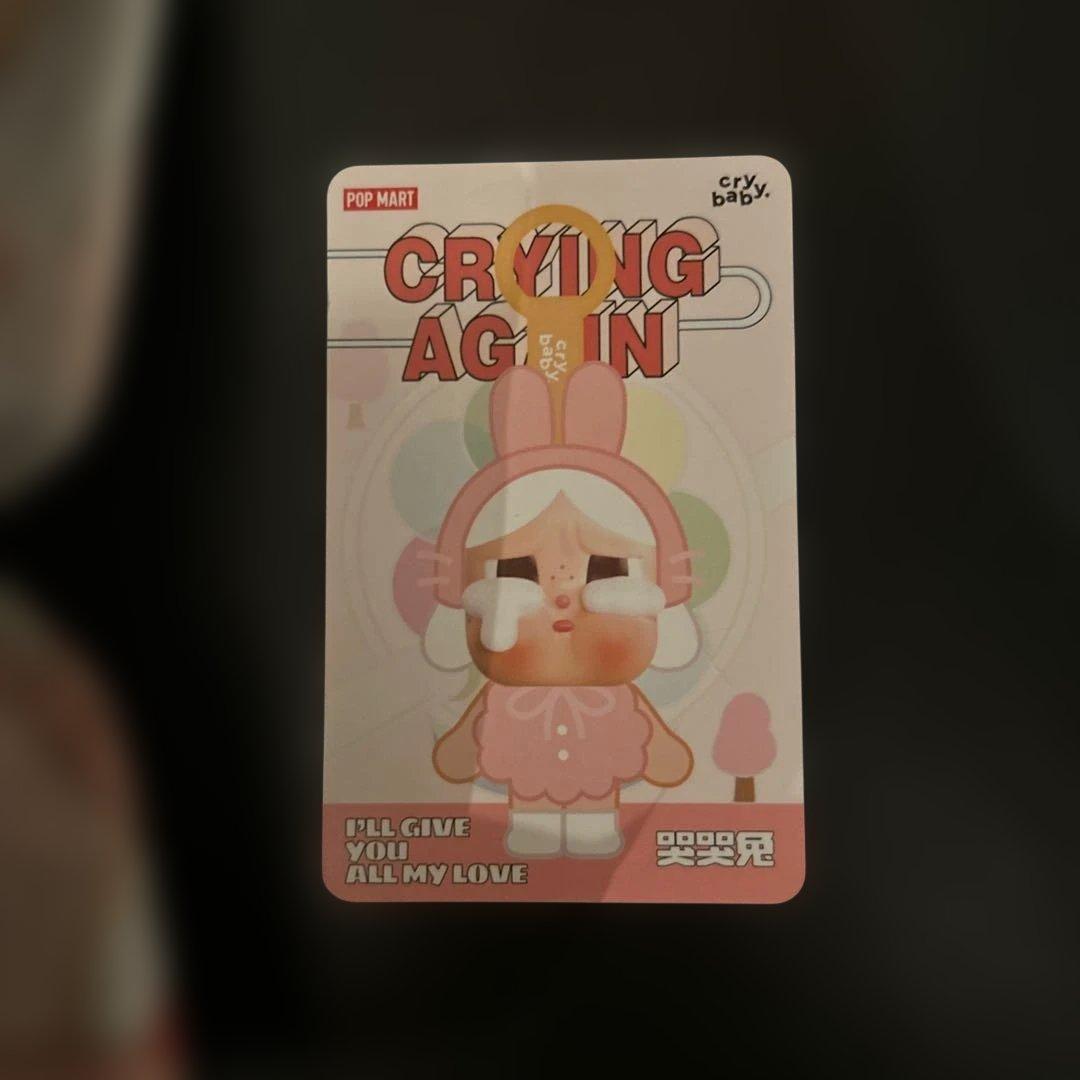 POP MART CRYING AGAIN クライベイビー